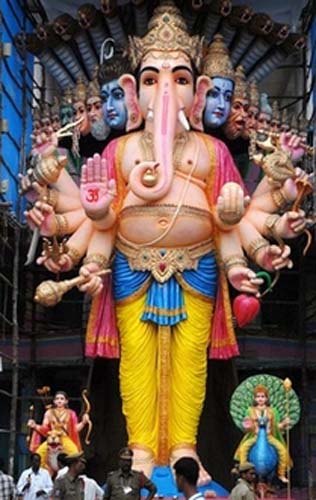 largest ganesh in India